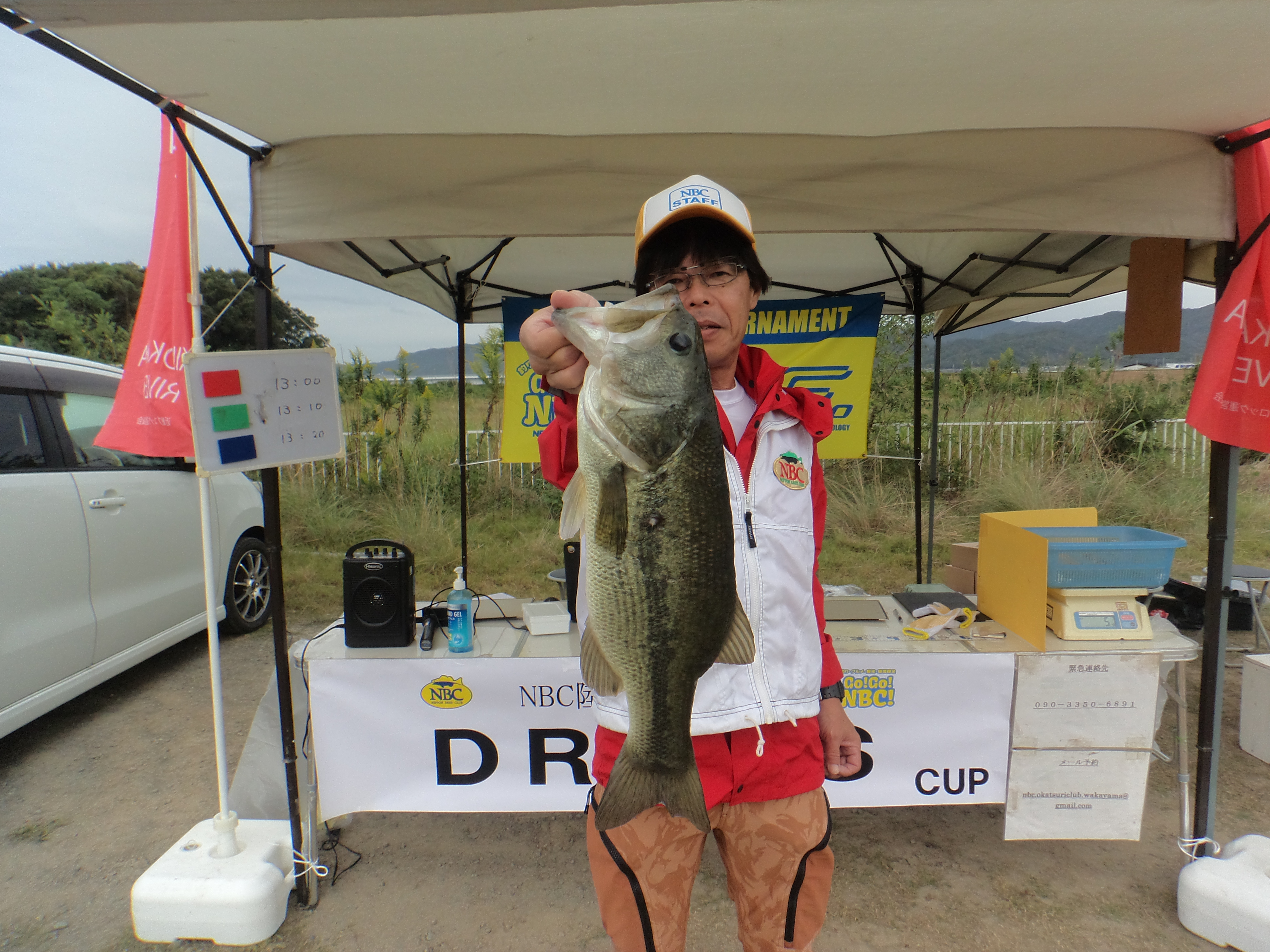 NBC陸釣りクラブ和歌山 第２戦　DRESS　CUP