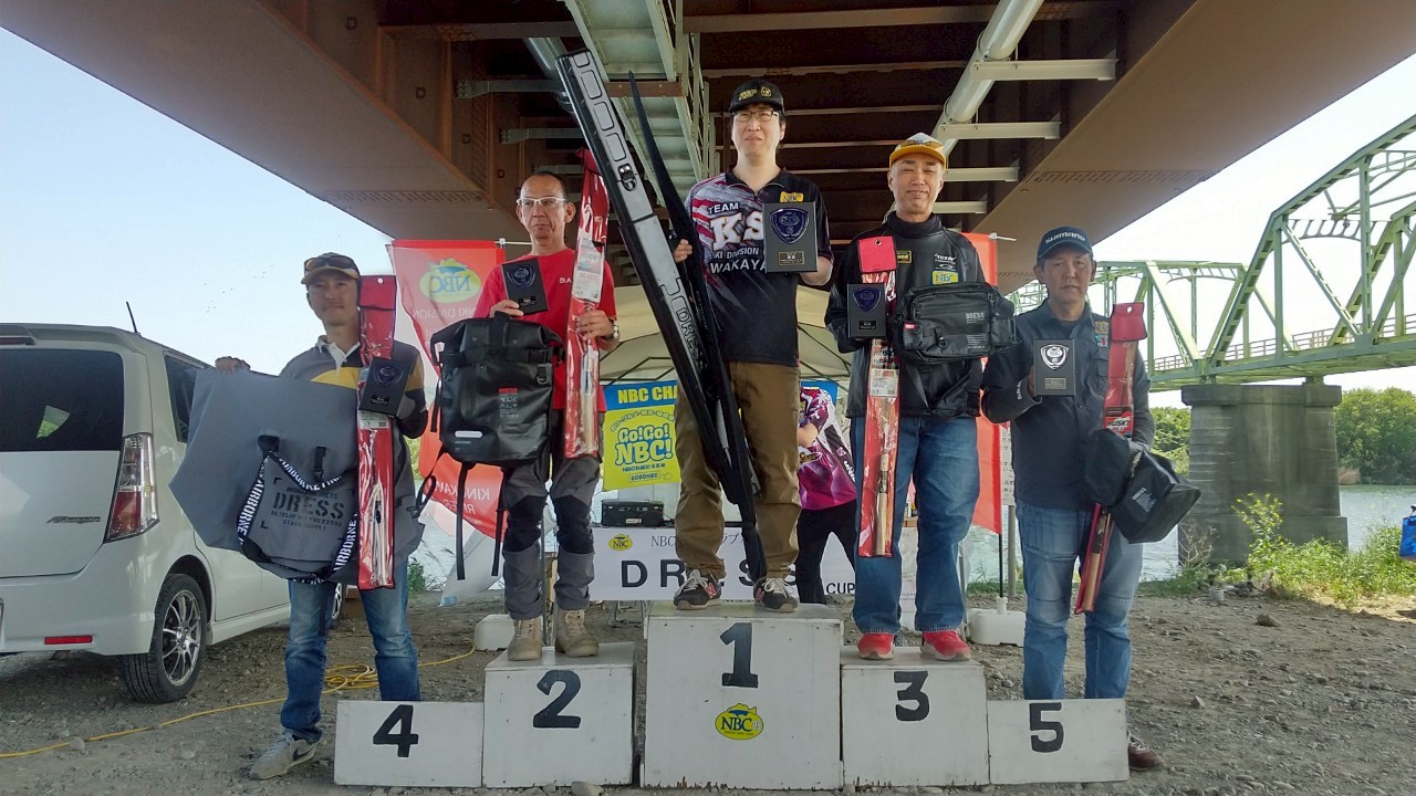 NBC陸釣りクラブ和歌山 第2戦　DRESS CUP