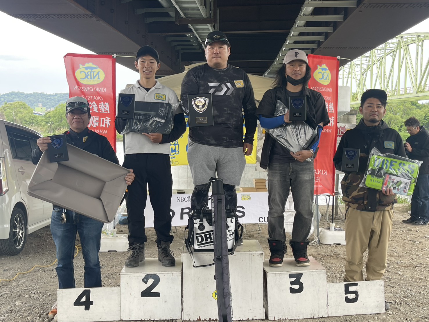 NBC陸釣りクラブ和歌山 第１戦　ドレス　CUP